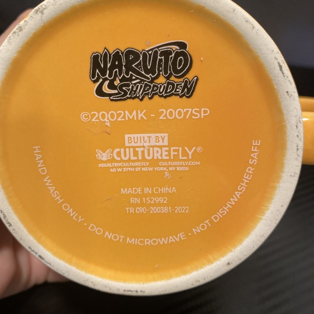 Naruto Shippuden 12 oz Ceramic Coffee Mug Culturefly - Picture 5 of 5